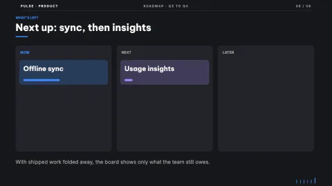 Product Roadmap — 6