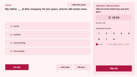 Present perfect or past simple? — 6