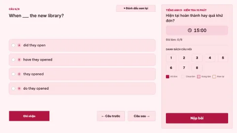 Present perfect or past simple? — 7