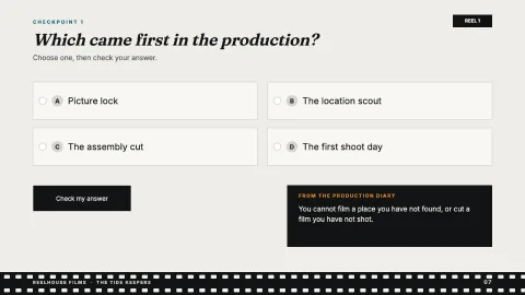 Reelhouse — Production Timeline — 7