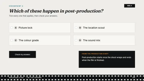 Reelhouse — Production Timeline — 23