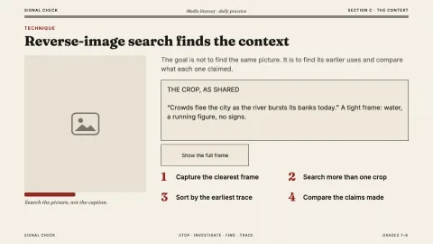 Signal Check — Media Literacy — 15