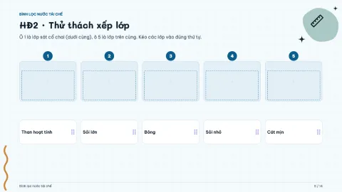 Build a water filter — 5