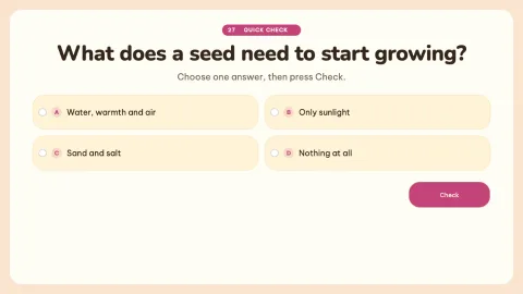 How a Seed Grows — 27