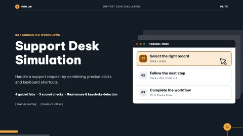 Support Desk Simulation — 1