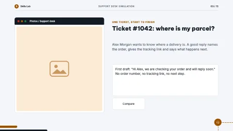 Support Desk Simulation — 3