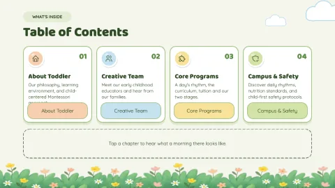 Toddler - Kids Presentation — 2