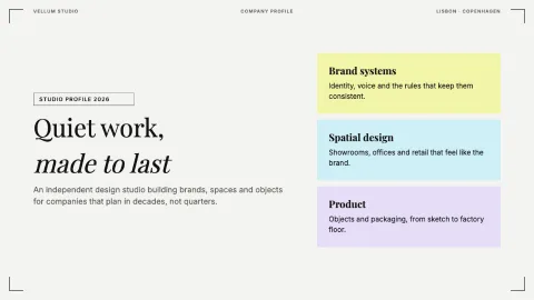 Vellum Editorial Profile — 1