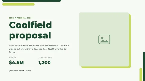 Verdant — Business Proposal — 1