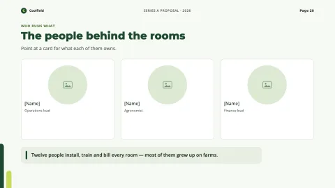 Verdant — Business Proposal — 20