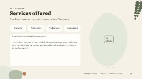 Vesper Portfolio — 6
