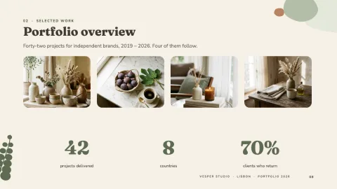 Vesper Portfolio — 8