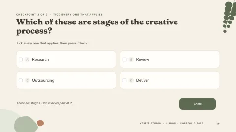 Vesper Portfolio — 19