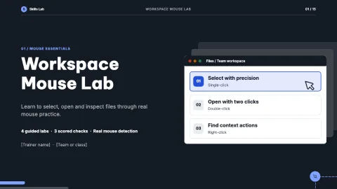 Workspace Mouse Lab — 1