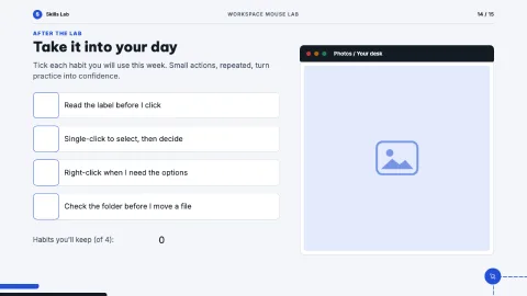 Workspace Mouse Lab — 14