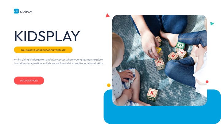Kidsplay Fun Games & Kids Education Template