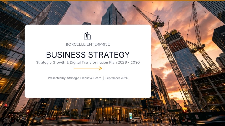 Modern Business Project: Strategic Growth Deck